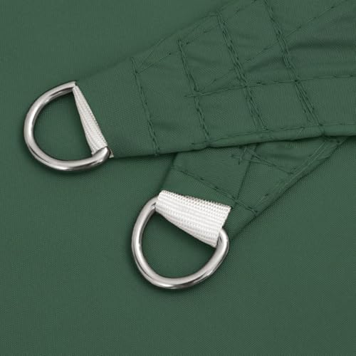 Voile d'ombrage triangulaire 3x4x5 m imperméable avec fixations inox