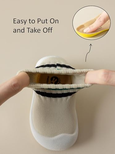 Image of Baby Sock Shoes Toddler Walking Slippers with Soft Rubber Sole