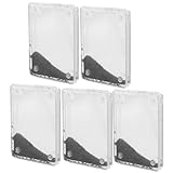 ibasenice 5 Stück Eisenpulver-magnetsand Für Experimente, Magnetische Felder, Magnetismus, Eisenspäne, Magnetpulver Für Bildung, Klassenzimmer, Experimente