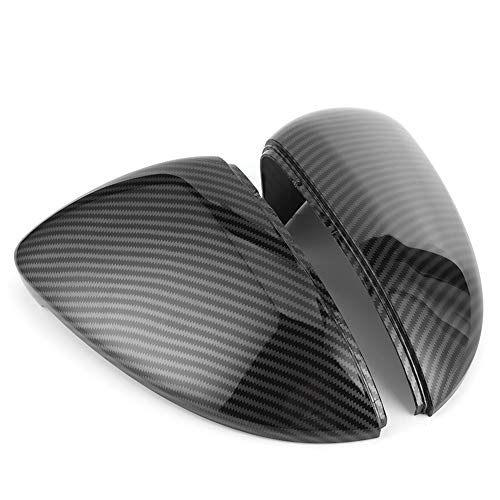 Housse de rétroviseur MK7 contre les rayures coque carbone ABS 2014-2018