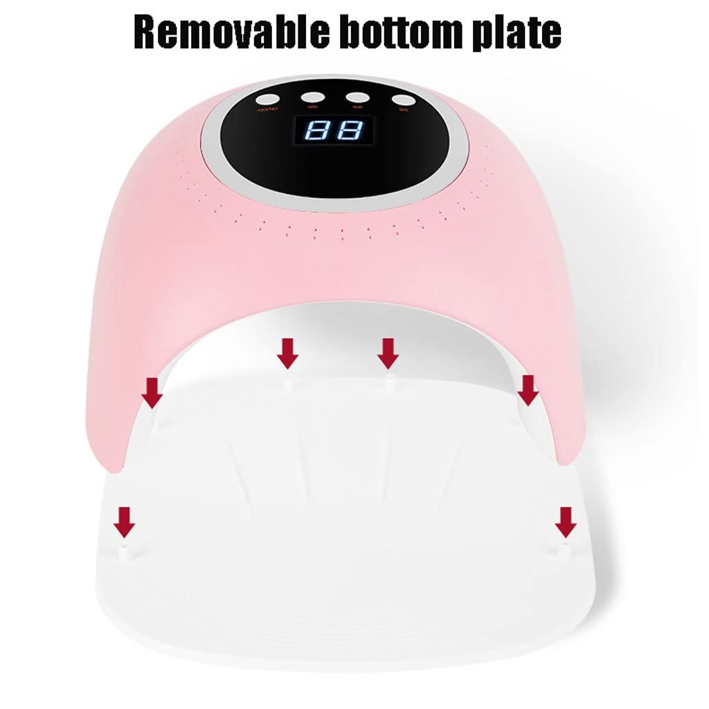 Lampada Unghie Asciugatrice Asciugacapelli professionale - Lampada for unghie for Polish Gel - Macchina for fototerapia for unghie 60W - Strumenti for unghie artistiche con sensore automatico in Casa