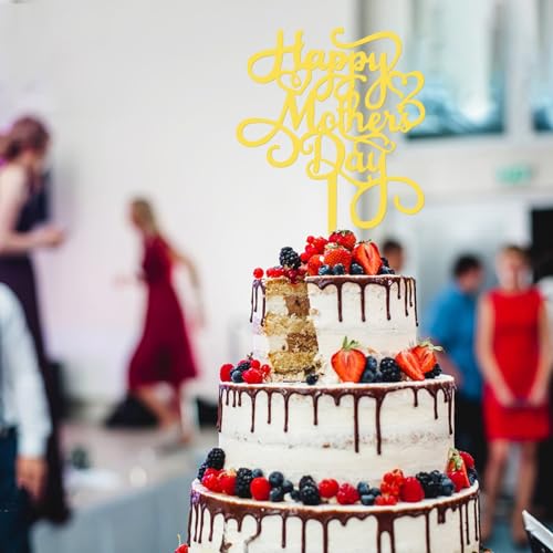 Cieovo PORTABLE0-0-2 20 Pieces Acrylic Mother'S Day Cake Topper thumb #6