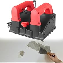 Electric Wall Planer Hand-held Power Wall Scraper Concrete Wall Shovel Gray Machine Dust-free Shoveler for Wallpaper Paint Putty No Dead Corner with Vacuum Cleaner