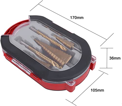 Jogo 6 Brocas Macho Fura E Faz Rosca 3 Brocas Escalonada