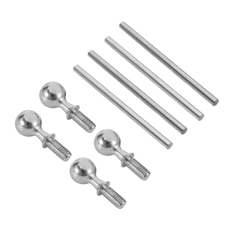 8Pcs Pivot Ball and Hinge Pin 4X67.5Mm Kit Accessories for ARRMA 6S 1/8 KRATON Notorious Outcast Talion 1/7 FIRETEAM