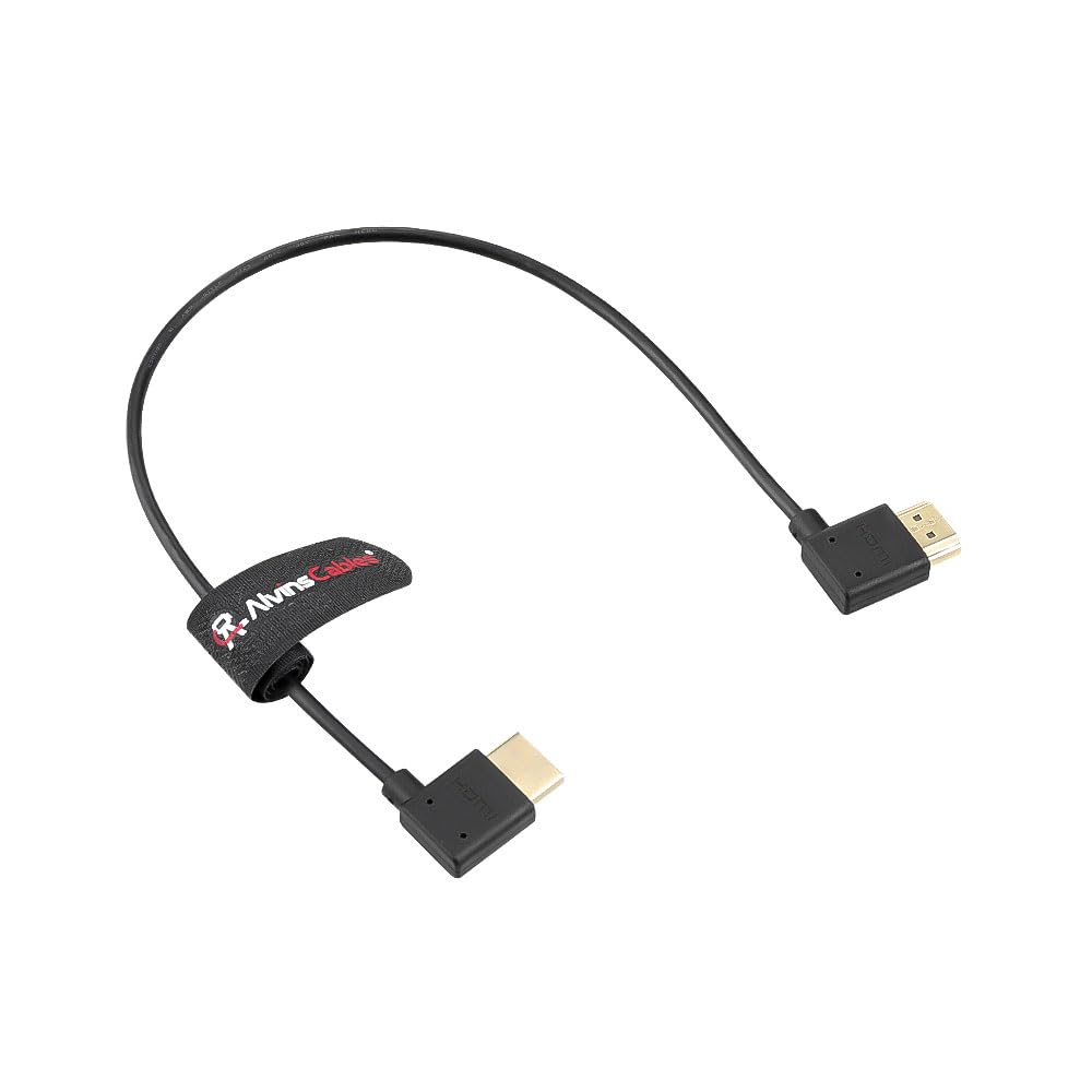 Alvin’s Cables 8K 2.1 Full HDMI Braided Coiled-Cable for Atomos Ninja-V 4K-60P Record from Z-CAM for Canon-C70, for Sony A7S3,A9,A74(18 to 28 Inch) — view 21