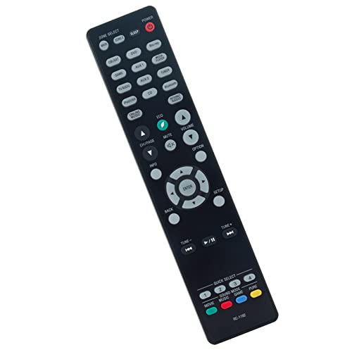 VINABTY RC-1192 Replacement Remote Compatible with Denon AV Receiver AVR-X2100W AVR-X2200W AVR-X3200W AVR-X3300W AVR-X2300W AVR-X3100W - Image 2