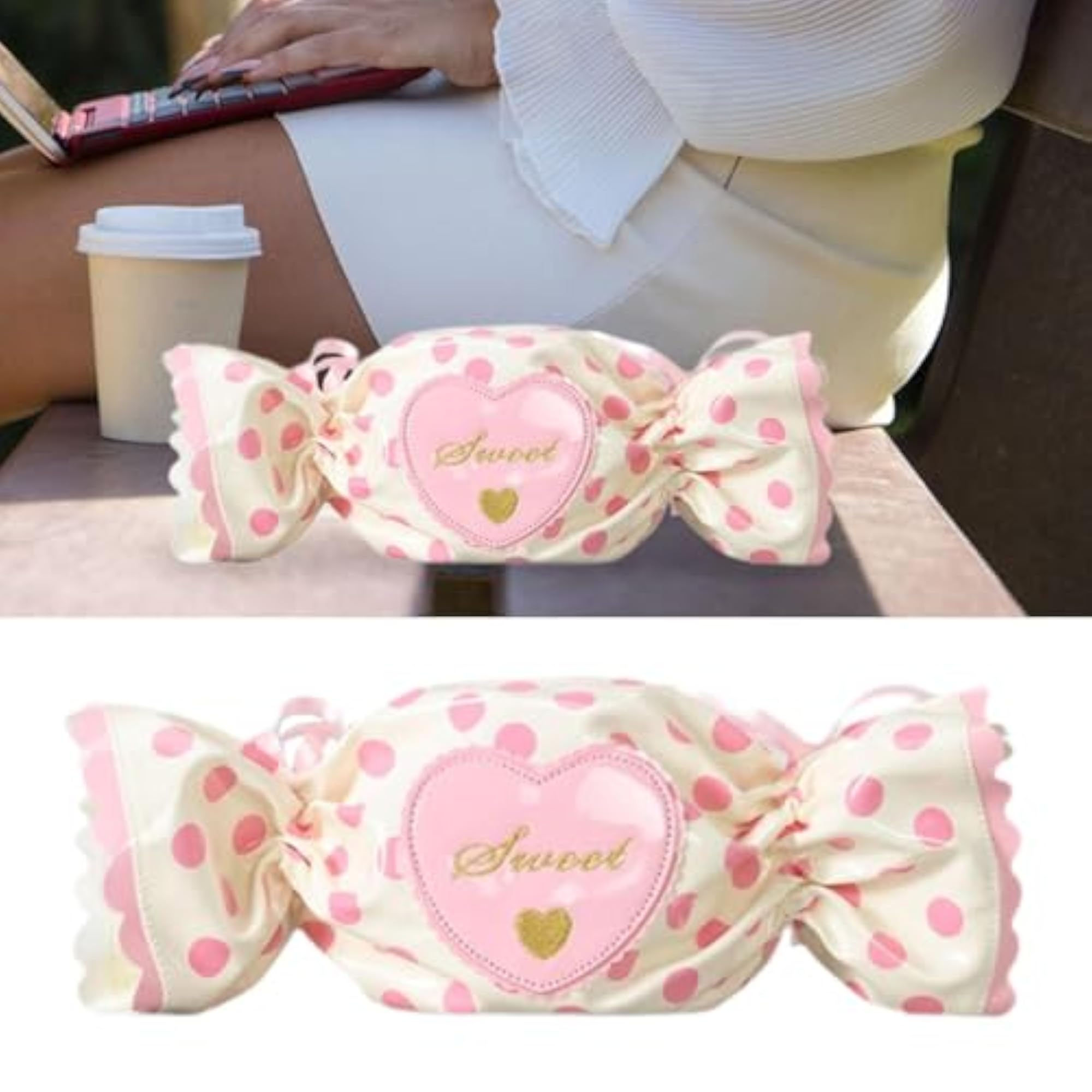 Cute Phone Bag for Summer Vacation, Candy Shaped