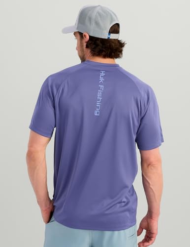 HUK Men's Pursuit Short Sleeve, Performance Shirt + Sun Protection4
