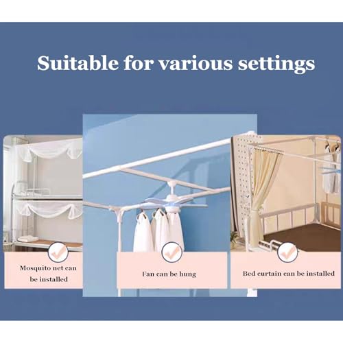 Moustiquaire rétractable pour lit avec rideau de lit élégant