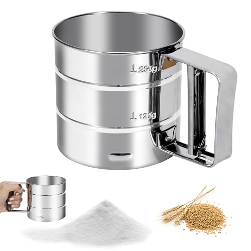 Harinero In Acciaio Inox Ibili 25x20x25 Cm | Per Infarinare Pesce, Carne E Dolci | Pratico E Facile Da Usare - Foto 7