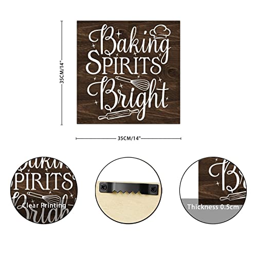 Plaque bois Baking Spirits pour transformer un mur vide en espace chaleureux - 2