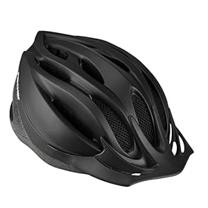 Fischer Shadow Adult Bicycle Helmet Black