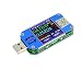 Produktbild TOOGOO FüR App Usb 2.0 Typ C Lcd Voltmeter Amperemeter Spannung Strom Meter Batterieladung Messen Kabel Widerstand Tester (Um25C)