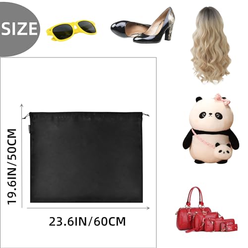 GONGKANGYUAN 30 Pack Dust Bags for Handbags Travel Storage Pouch, Silk Handbag Dust Cover Bags for Purses Pocketbooks Shoes Boots3