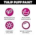 Tulip Puff Fabric Paint, Permanent Craft Paint for Clothes, DIY Projects, Notoxic, 4 fl oz, Glitter Gold