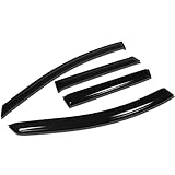 Nissan Murano Z51 4pcs Tape-On Window Visor Deflector Rain Guard