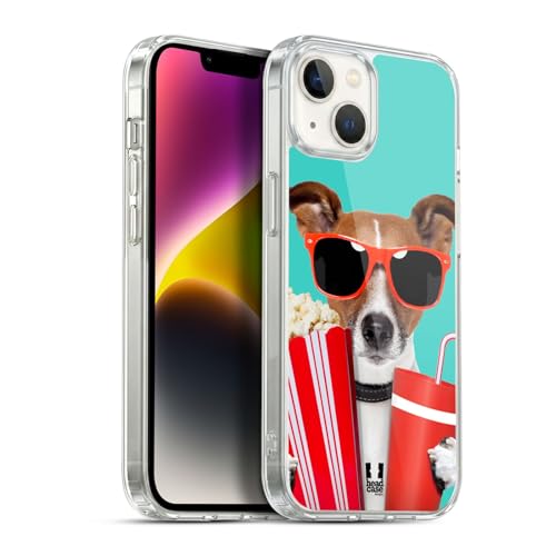 Ya en manzanajugosa.com: Head Case Designs Perrito En El Cine Animales Divertidos Caso Funda de Gel Suave Compatible con Apple iPhone 14 Plus