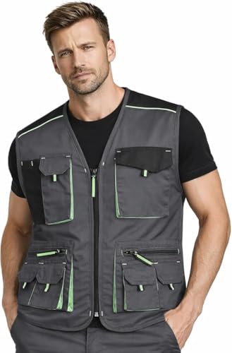 Gilet de travail pour homme BWOLF Brave idéal pour vos chantiers et ateliers