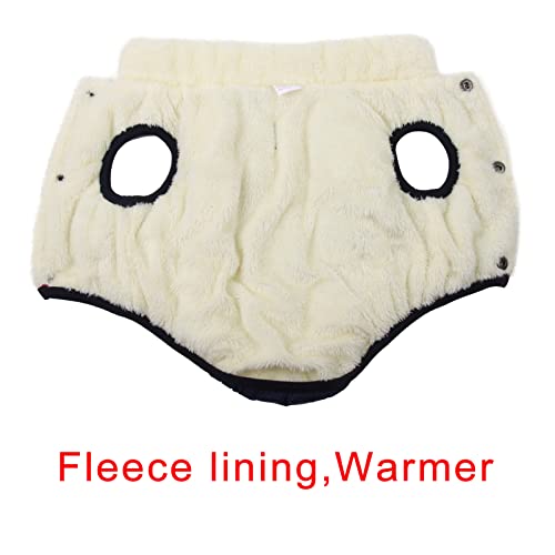 Fleece-Lined-Warm-Dog-Jacket-for-Puppy-Winter-Cold-WeatherSoft-Windproof-Small-Dog-CoatBlue-S Fleece Lined Warm Dog Jacket for Puppy Winter Cold WeatherSoft Windproof Small Dog CoatBlue S