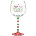 Burton and Burton Holiday Wine Glass Drink Up Grinches, 20 oz.