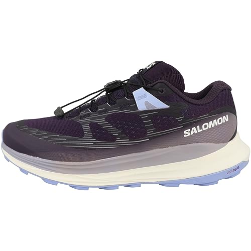 Salomon Ultra Glide 2 Womens Shoes Size 10, Color: Nightshade/Vanilla Ice-Multi-Colored