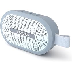 SOWO Portable Small Speaker, Magnetic Bluetooth Speaker for Golf Cart | Durable and Wireless, Coverless IP67 Waterproof, 24 H Playtime, Pro Sound, Clip Hanging Design for Outdoor, Indoor - Blue