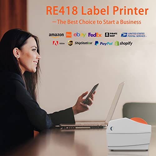 Comer Shipping Label Printer 4×6 -Commercial Direct Thermal Printer High Speed Barcode Label Maker Machine Compatible With Windows Mac Linux For Warehouse Ebay Amazon Usps Fedex Dhl #TOP5