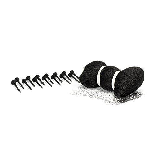 Aquascape 98000 7 x 10-Feet Protective Pond Netting with Stakes, 7 x 10, Black