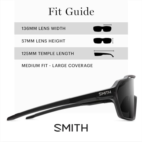Image of SMITH Optics Shift MAG Sunglasses - Shield Lens Performance Sports Sunglasses for Running, Biking & More - For Men & Women