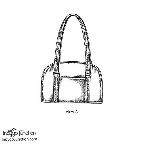 Indygo Junction Style Suitcase Bag Sewing Pattern #TOP24