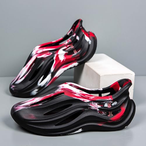 Foam Runner Shoes for Men Women Slip-On Hollow Out Shoes Foam Runner Style Lightweight Durable EVA Material Breathable Soft Cloud Slippers for Men Women2