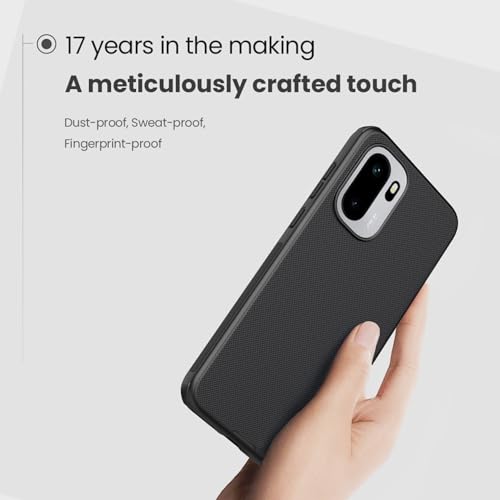 Étui OnePlus Ace 6T rigide finition givrée pro-nero - 7