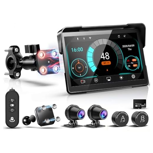MT700 Pro Motorcycle GPS Navigation System
