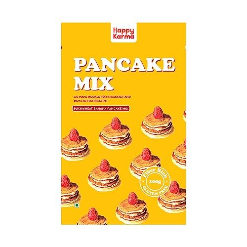 See full amazon price history chart for Happy Karma Banana Buckwheat Pancake Mix, Healthy Instant Breakfast for Adults & Kids, High Protein & Fibre, 100% Vegan, No Maida, No Preservatives, Gluten Free, Ready to Cook Pan Cake Mix - 150 grams Happy Karma Banana Buckwheat Pancake Mix, Healthy Instant Breakfast for Adults & Kids, High Protein & Fibre, 100% Vegan, No Maida, No Preservatives, Gluten Free, Ready to Cook Pan Cake Mix - 150 grams (B0D3TSKFWP) Amazon Price History, Amazon Price Tracker