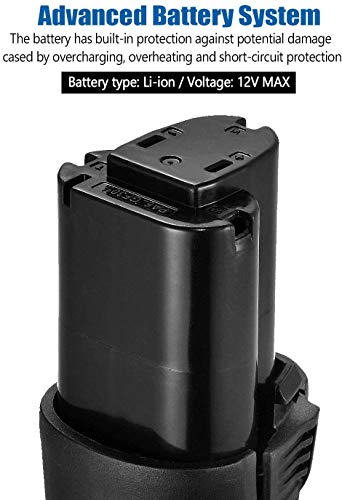 Batterie ACDelco AB1207LA 12V rechargeable Lithium-Ion G12 bloc interchangeable - 3