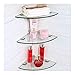 Produktbild AINIYF Badezimmer Regal gehärtetes Glas mit Dusche Lagerung Aluminium Eckwandhalter Triangular Regal for Badezimmer-Küche (Color : 3 Floors, Size : 30cm)