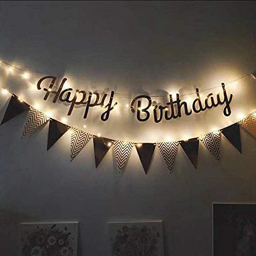 Buy Party Propz Beautiful Happy Birthday Decorations Illuminating