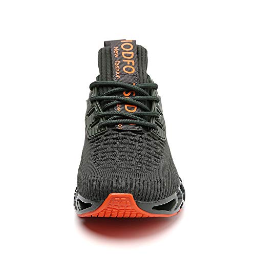 Image of SKDOIUL Men Sport Running Shoes Mesh Breathable Trail Runners Fashion Sneakers