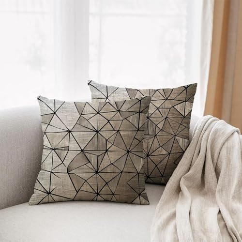 Housse de coussin 22x22inch extérieur imperméable Lejnlnng