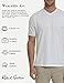 Robert Graham Men’s Maxfield Short-Sleeve V-Neck, Pull-On T-Shirt for Men, XX-Large, White