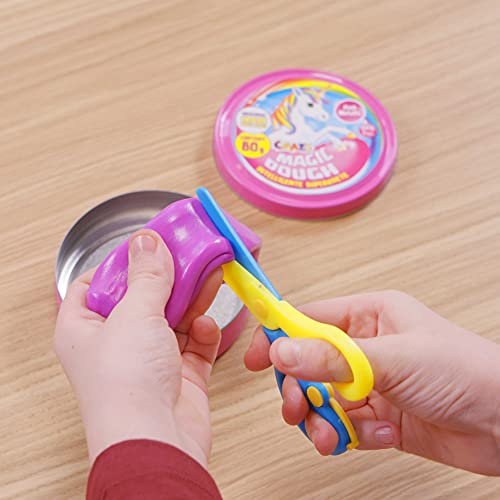 Magic Dough Expert Unicorn - Intelligente Knete Pink, Rosa knete Einhorn - Kinderknete 70 g Dose