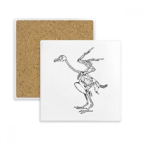 Coaster squelette autruche pour sublimer vos apéritifs et pauses café entre amis