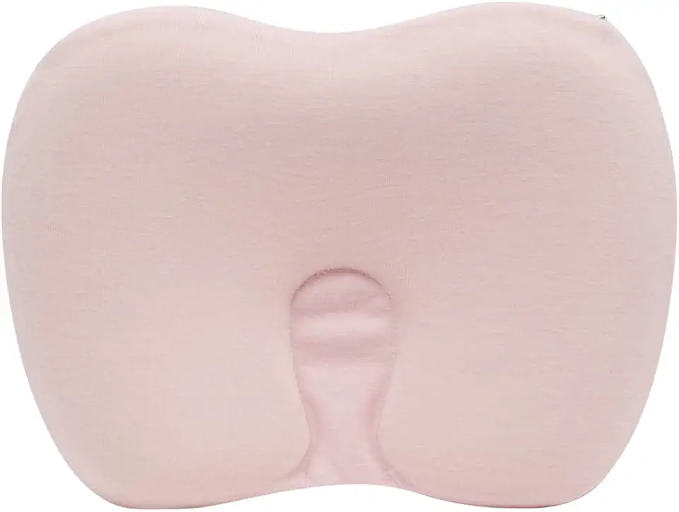 Travesseiro Anatômico Visco elástico Baby Rosa - Buba, Buba, Rosa