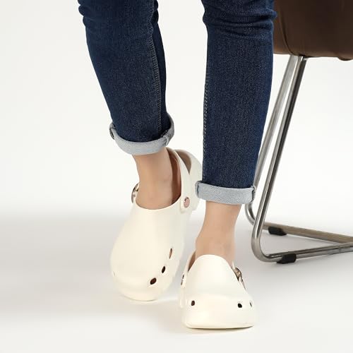 Image of CASSIEY Slip on Sandals Women Comfortable EVA Closed Toe Clogs