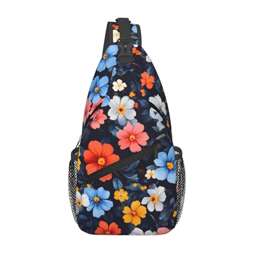 Mochila tipo sling colorida para mujer y hombre