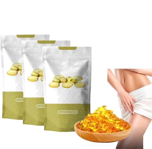 Capsule di olio di zenzero, prodotto antiprurito e detossinante ad azione rapida, rassodante e riparatore per applicazione topica, capsule sbiancanti naturali per una vagina fresca e liscia.