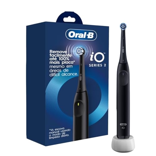 Escova de Dente Elétrica Oral-B Series iO2 para dentes 100% mais Limpos vs. uma Escova de ... Escova de Dente Elétrica Oral-B Series iO2 para dentes 100% mais Limpos vs. uma Escova de ...