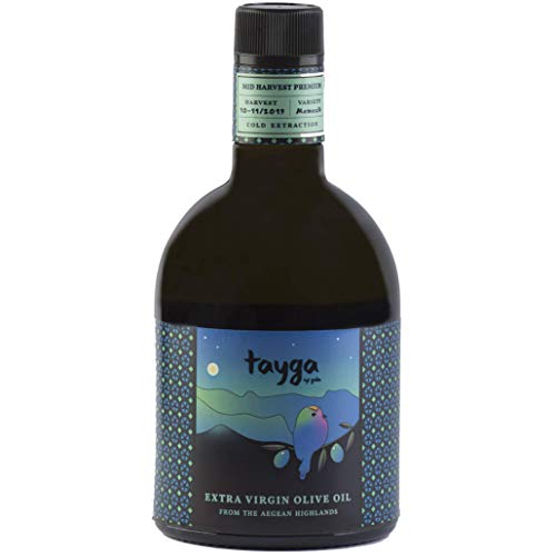 TAYGA | Extra Virgin Olive Oil | 16.90 fl oz | Early Harvest & Cold Extraction , from Memecik - Olives of The Aegean Highlands - from The Forest