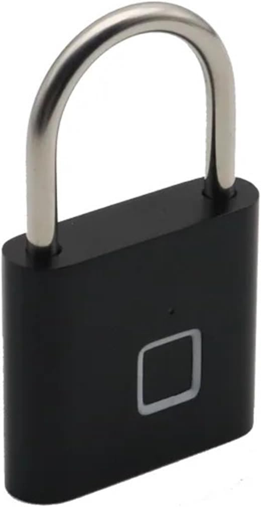 Technology Zinc Alloy Fingerprint Lock is Convenient to Use Can Store Fingerprints and to Charge 1Pcs